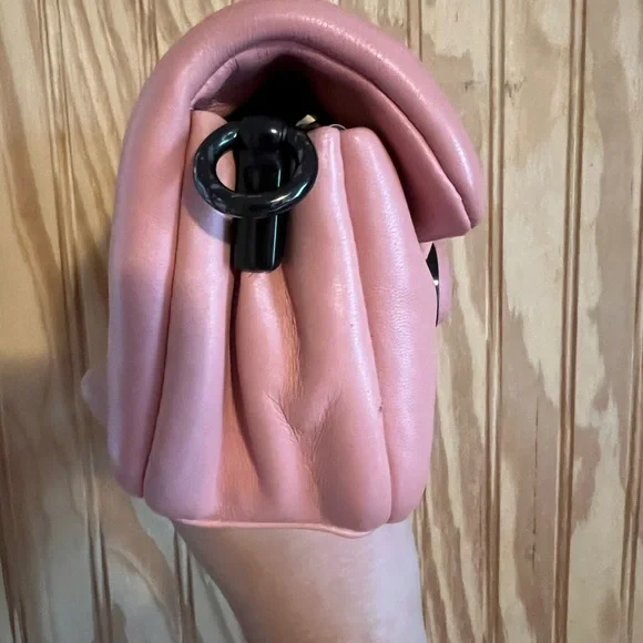 Coach Pink Mini Bag with Signature Logo - Picture 3 of 12